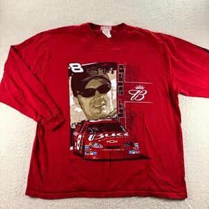 VTG Winners Circle Shirt Mens XL Red Dale Earnhardt Jr Nascar #8 Graphic‎ Racing